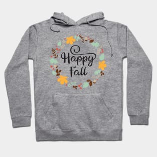 Happy fall wreath Hoodie